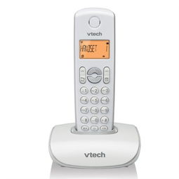 偉易達(dá)vtech VT1047CN白色數(shù)字無繩電話單機 家用通信與POS機維護的便捷之選
